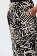 Joseph Ribkoff Black/Multi Pants Style 232253