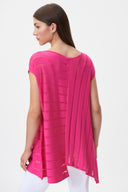 Joseph Ribkoff Dazzle Pink Knit 2 Piece Tunic Style 232925