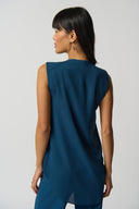 Joseph Ribkoff Nightfall Rhinestone Sleeveless Top Style 233014