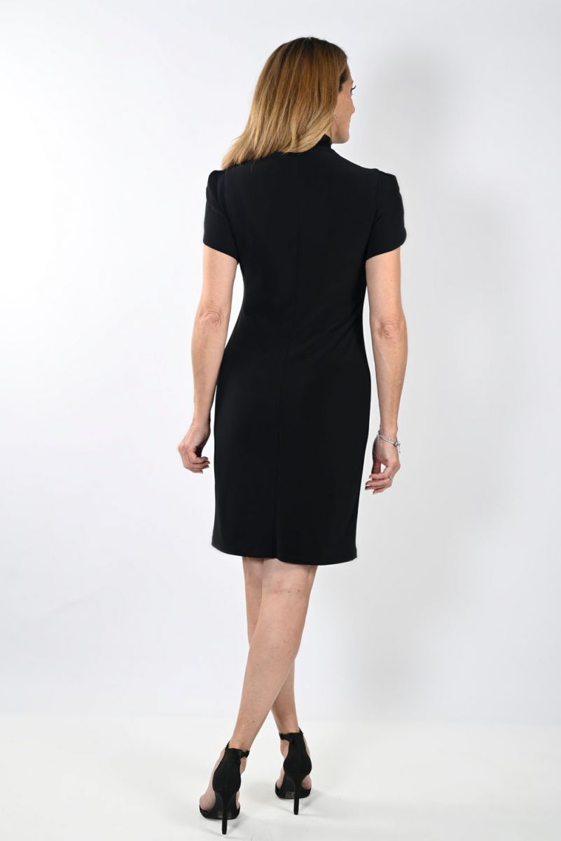 Frank Lyman Black Short Sleeve Dress Style 233022