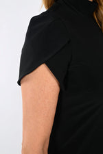 Frank Lyman Black Short Sleeve Dress Style 233022