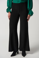 Joseph Ribkoff Black Wide-Leg Pants Style 233032