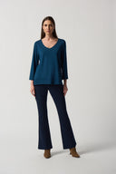Joseph Ribkoff Nightfall Boxy Jersey Top Style 233049
