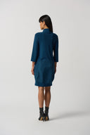 Joseph Ribkoff Nightfall Half-Zip Cocoon Dress Style 233074