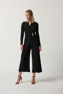 Joseph Ribkoff Wrap Culotte Jumpsuit Style 233097