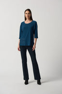 Joseph Ribkoff Nightfall Dolman Sleeve Boxy Top Style 233186
