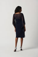 Joseph Ribkoff Midnight Blue Sheath Dress Style 234037