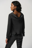 Joseph Ribkoff Satin Flared Top Style 234045