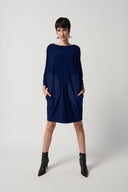 Joseph Ribkoff Midnight Blue Cocoon Dress Style 234159