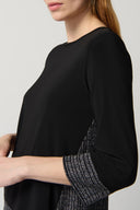 Joseph Ribkoff Black/Silver Tunic Style 234207