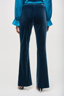 Joseph Ribkoff Nightfall Velvet Flared Pull-On Pants Style 234289