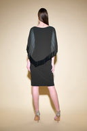 Joseph Ribkoff Black Sheath Dress Style 234705