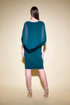 Joseph Ribkoff Alpine Green Sheath Dress Style 234705