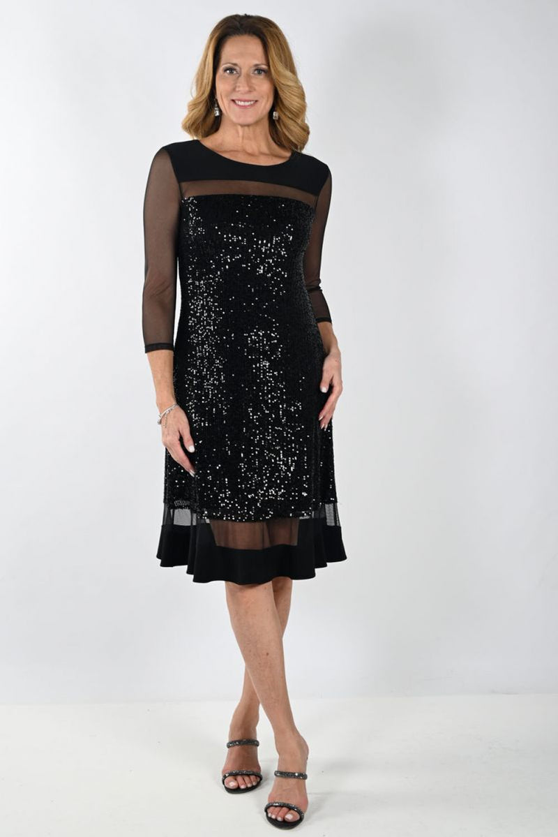 Frank Lyman Black Dress Style 239258