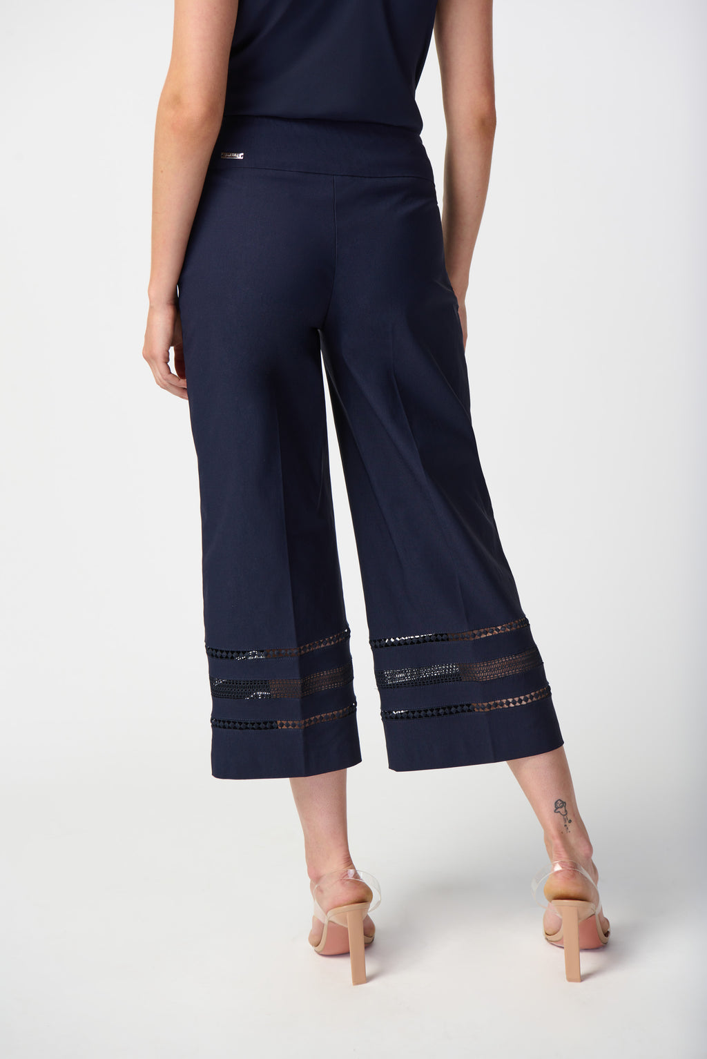 Joseph Ribkoff Midnight Blue Culotte Pants Style 241073