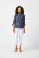 Joseph Ribkoff Vanilla Crop Pull-On Pants Style 241105