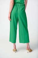 Joseph Ribkoff Island Green Pull-On Culotte Pants Style 241124