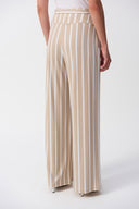 Joseph Ribkoff Striped Silky Knit Wide-Leg Pants Style 241135
