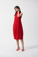 Joseph Ribkoff Textured Sleeveless Cocoon Dress Style 241204