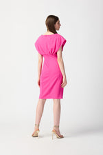 Joseph Ribkoff Ultra Pink Sheath Dress Style 241233