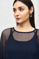 Joseph Ribkoff Midnight Blue Two Piece Top Style 241261