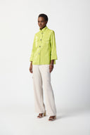Joseph Ribkoff Key lime Water-Resistant Jacket Style 241925