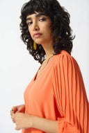 Joseph Ribkoff Mandarin A-Line Dress Style 242022