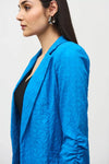 Joseph Ribkoff French Blue Boxy Blazer Style 242034