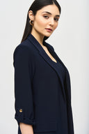Joseph Ribkoff Midnight Blue Straight Blazer Style 242060