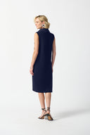 Joseph Ribkoff Midnight Blue Cocoon Dress Style 242067