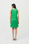 Joseph Ribkoff Island Green Sleeveless Straight Dress Style 242115