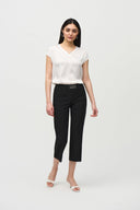 Joseph Ribkoff Vanilla Short Sleeve Top Style 242123