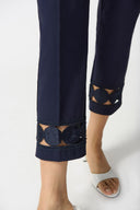 Joseph Ribkoff Midnight Blue Cropped Pull-On Pants Style 242131