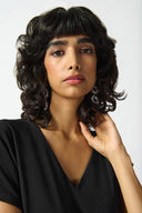 Joseph Ribkoff Black High-Low Top Style 242132