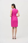 Joseph Ribkoff Ultra Pink Sleeveless Sheath Dress Style 242151