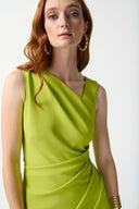 Joseph Ribkoff key Lime Sleeveless Sheath Dress Style 242234