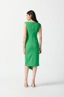 Joseph Ribkoff Island Green Sheath Dress Style 242238