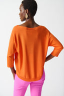 Joseph Ribkoff Mandarin Pullover Sweater Style 242905