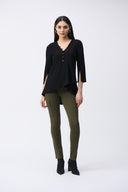 Joseph Ribkoff Iguana Slim Fit Cargo Pants Style 243045