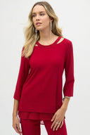 Joseph Ribkoff 3/4 Sleeve Straight Tunic Style 243109