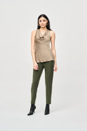 Joseph Ribkoff Satin Straight Sleeveless Top Style 243125