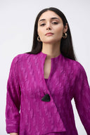 Joseph Ribkoff Jacquard Swing Jacket Style 243128