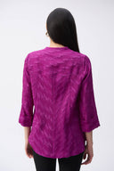 Joseph Ribkoff Jacquard Swing Jacket Style 243128