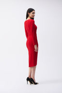 Joseph Ribkoff Draped Sheath Dress Style 243169