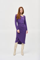 Joseph Ribkoff Draped Sheath Dress Style 243169