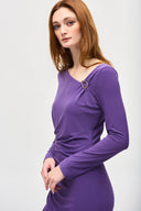 Joseph Ribkoff Mystic Draped Sheath Dress Style 243169