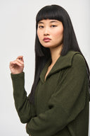 Joseph Ribkoff Iguana Textured Boxy Top Style 243176