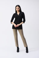 Joseph Ribkoff Black Trapeze Tunic Style 243187
