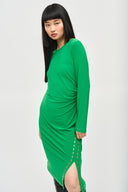 Joseph Ribkoff Envy Sheath Dress With Studded Hem Style 243267