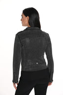 Frank Lyman Moto Jacket with Rhinestones Style 243444U